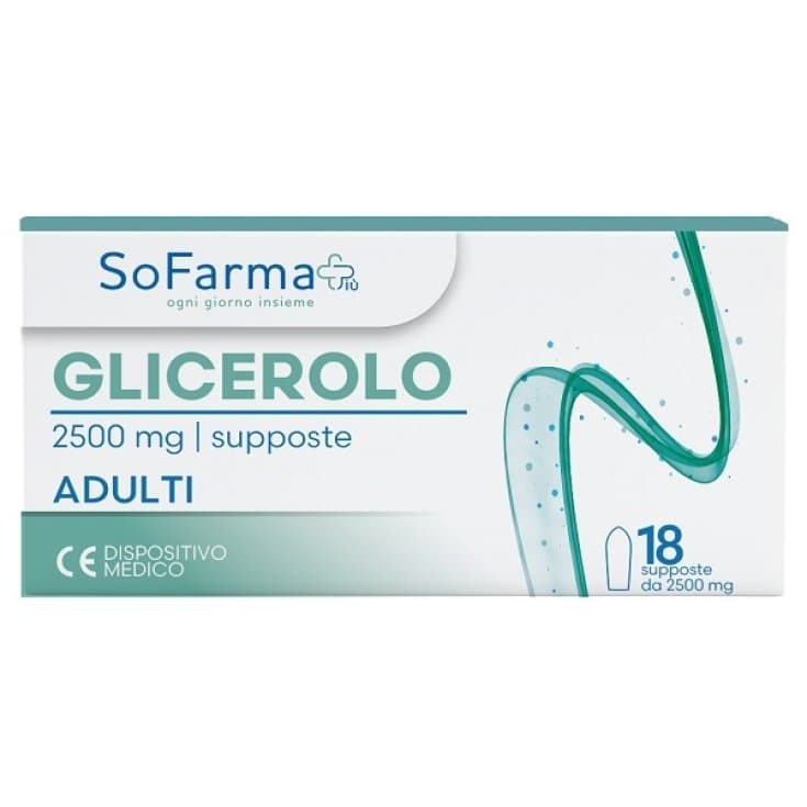 Glicerolo Ad 2250 mg – 18 Suppositorien