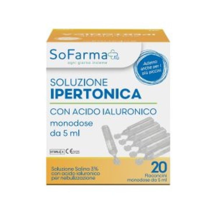 Soluzione Ipertonica 3% – 20 Ampullen