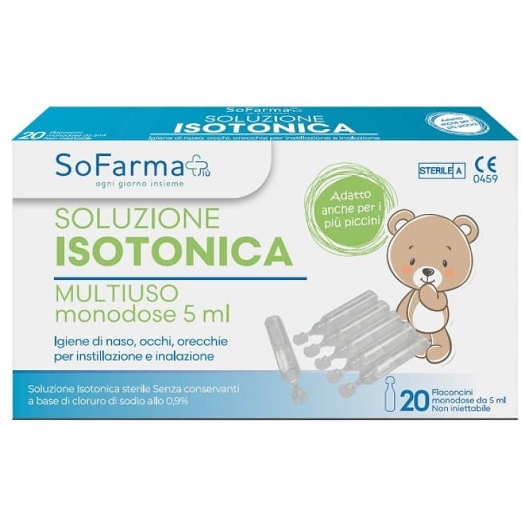 Soluz Salina 0,9% – 20 Ampullen à 5 ml