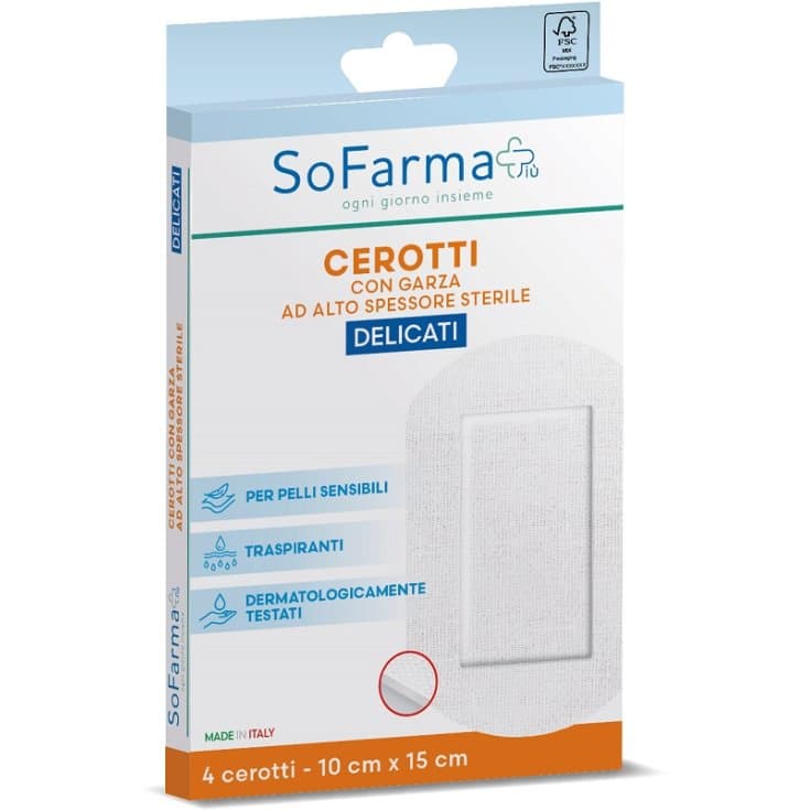 Delicate Cerotti 10x15 cm – 4 pezzi