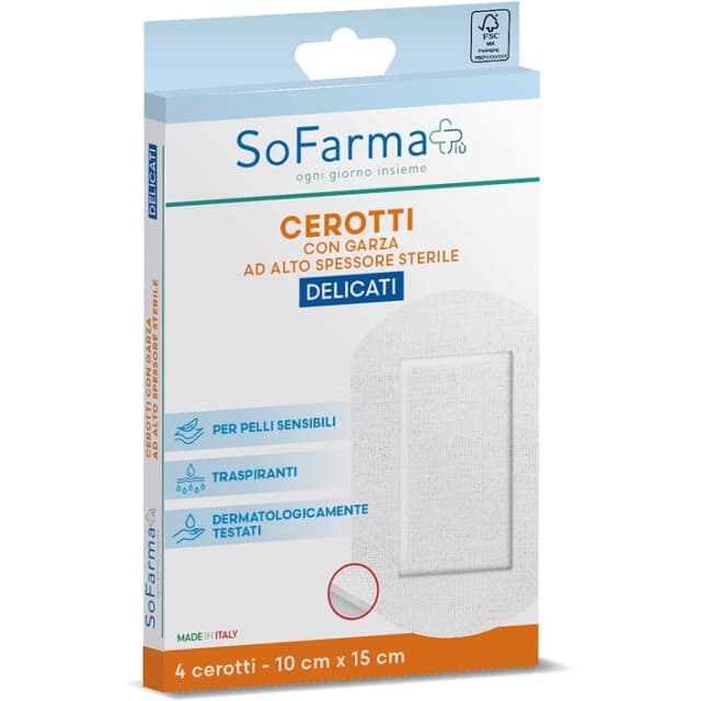 Delicate Cerotti 10x15 cm – 4 pezzi