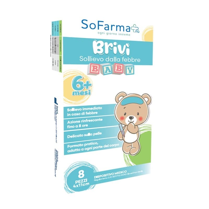 Brivi Sollievo Fieber Relief – 8 Stück