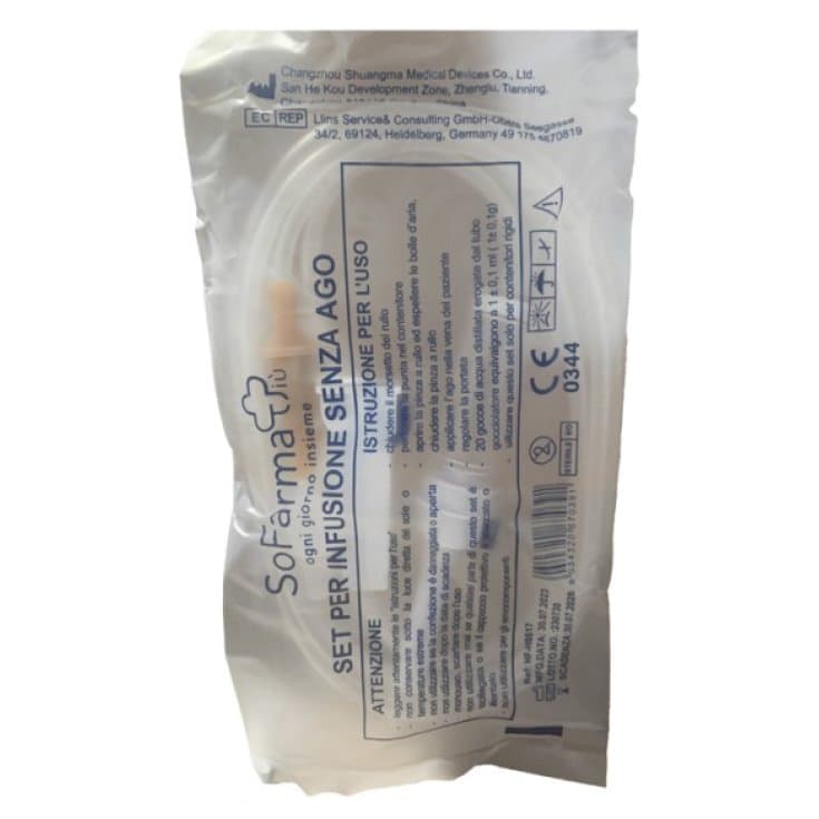 Deflussore ohne Kanüle SF+ – Infusionszubehör