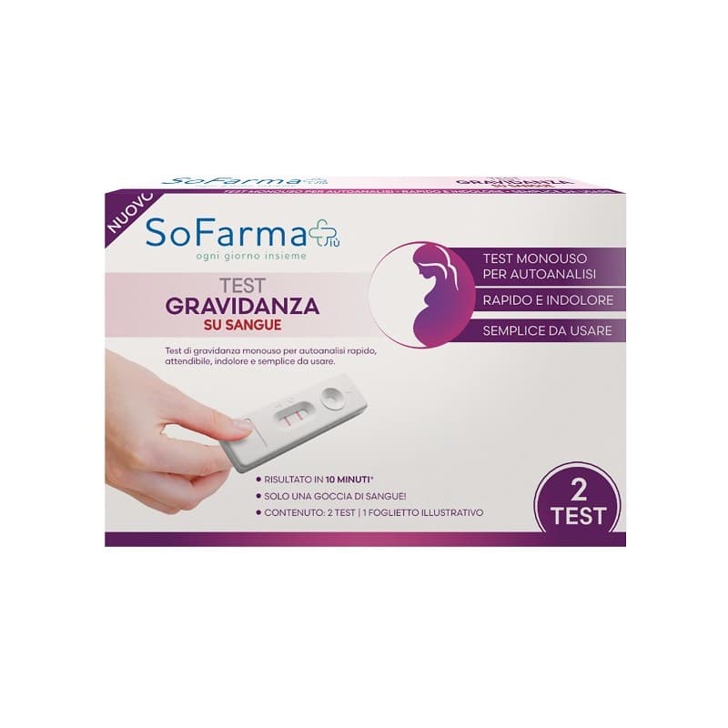 Selftest Gravidanza con Lancetta – 2 Pezzi