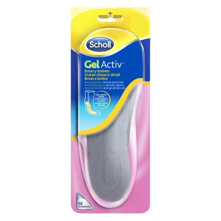 Scholl GelActiv Gel-Einlegesohlen für Stiefel