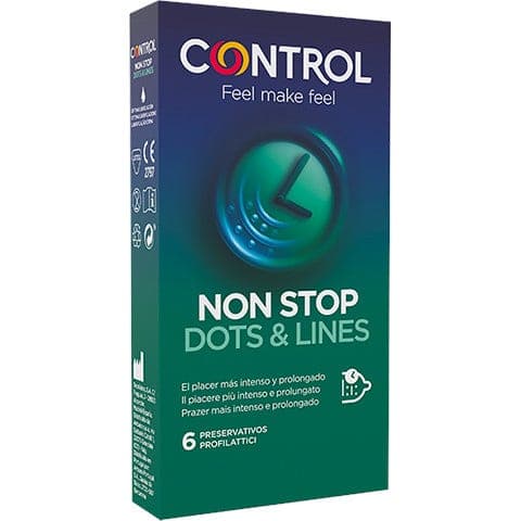CONTROL Non Stop Dotselines – 6 Stück