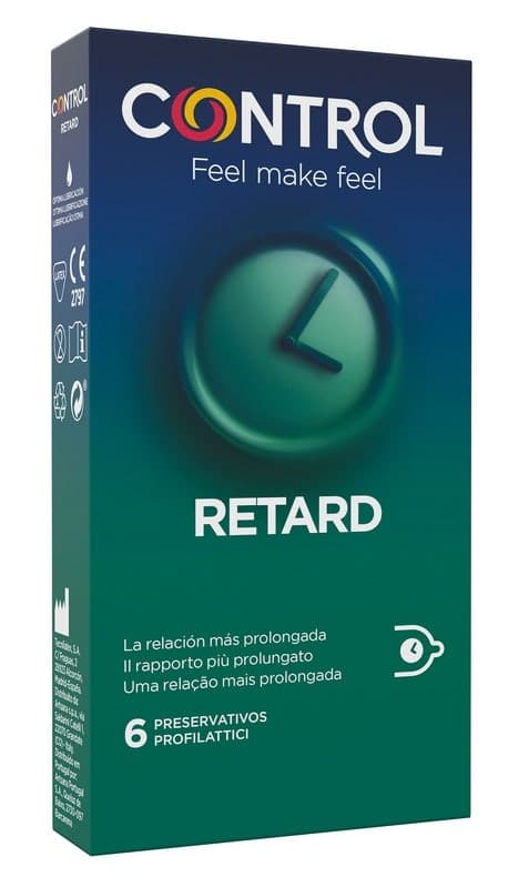 CONTROL NEW Non Stop Retardant – 6 preservativi