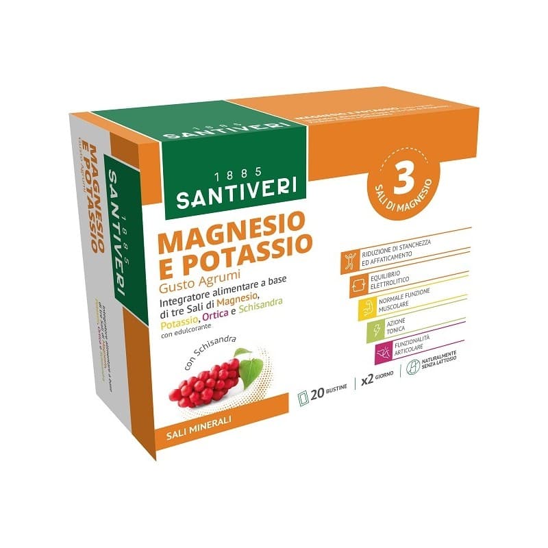Magnesio e Potassio – 20 bustine