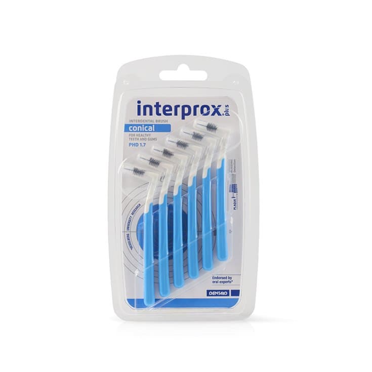 Interprox Plus Conico Blu – 6 pezzi