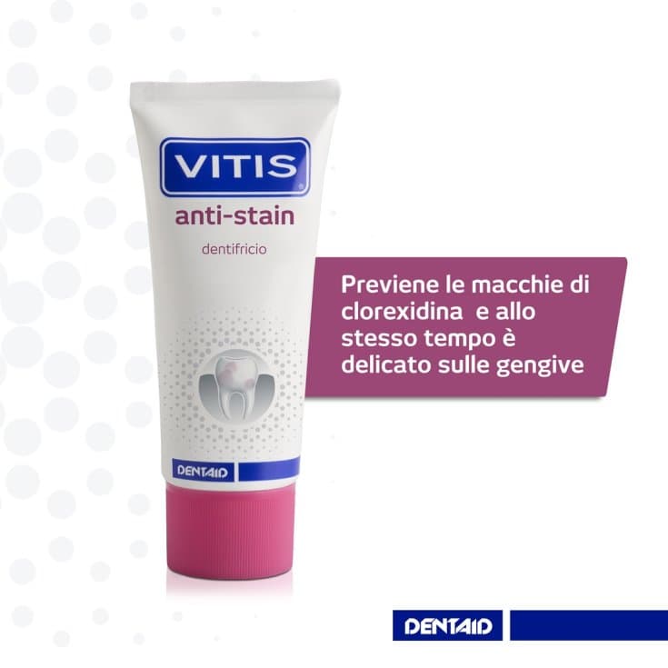 Vitis Antistain – Dentifricio 50ml