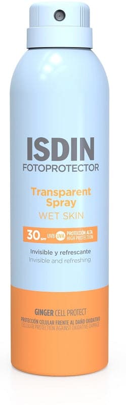 ISDIN Transparent Spray – Wet Skin SPF 30