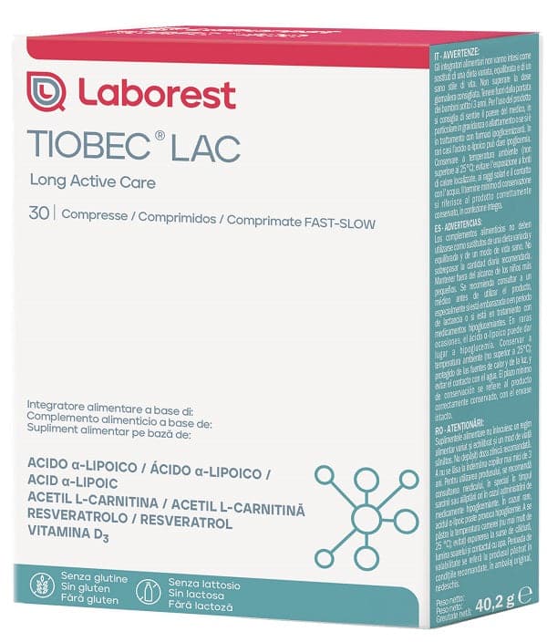 Tiobec Lac – 30 Compresse