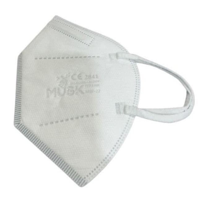 Maschera FFP3 MUSK bianca – 10 pezzi