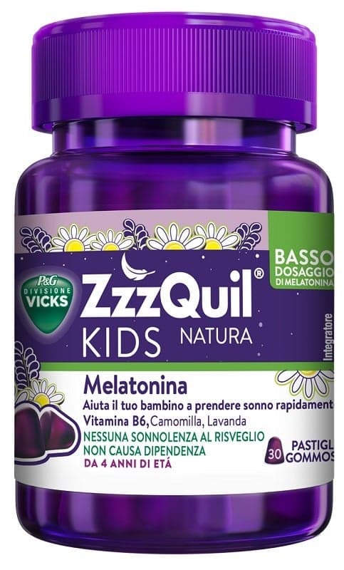 Vicks ZzzQuil Kids Natura – 30 pastiglie per bambini
