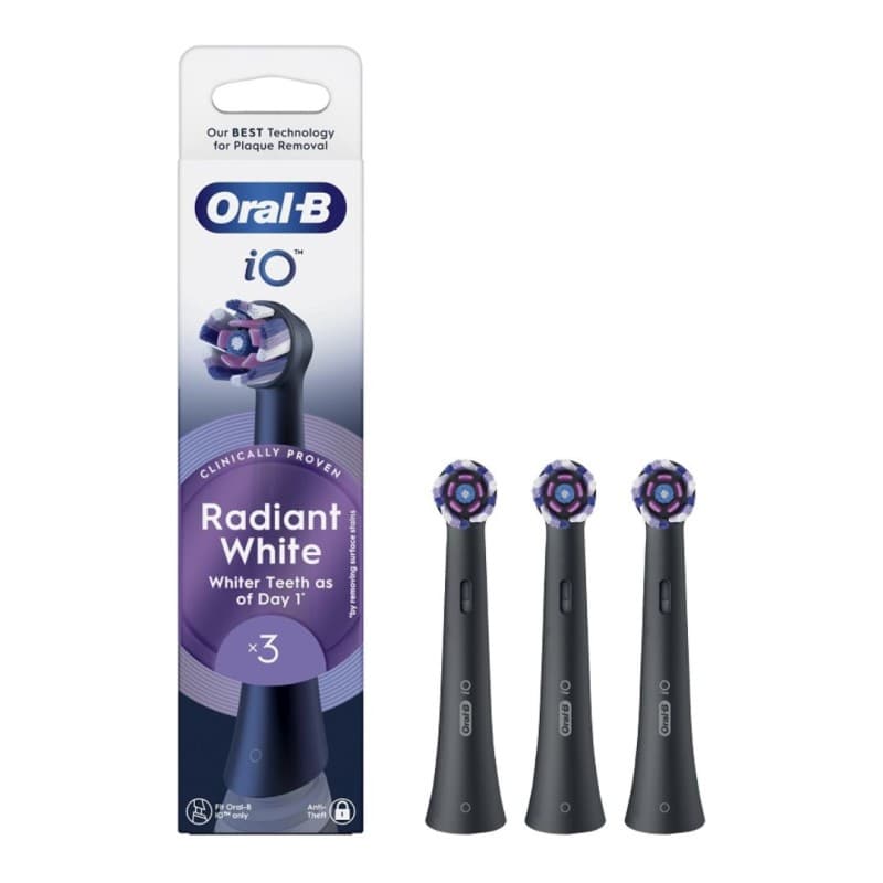 Oral-B iO 3D White – Testine di ricambio 3 pezzi