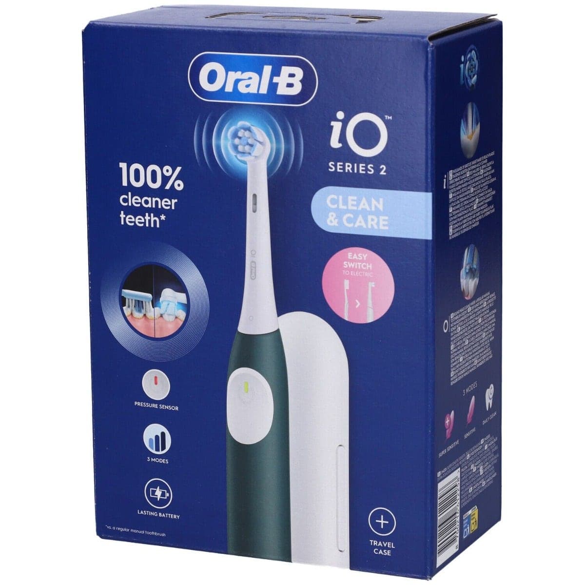 Oral-B Power iO2 Verde Foresta – Spazzolino Elettrico