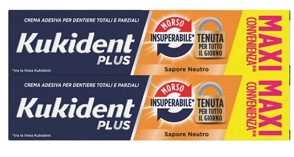 Kukident Bipacco Morso – Haftcreme für Zahnprothesen