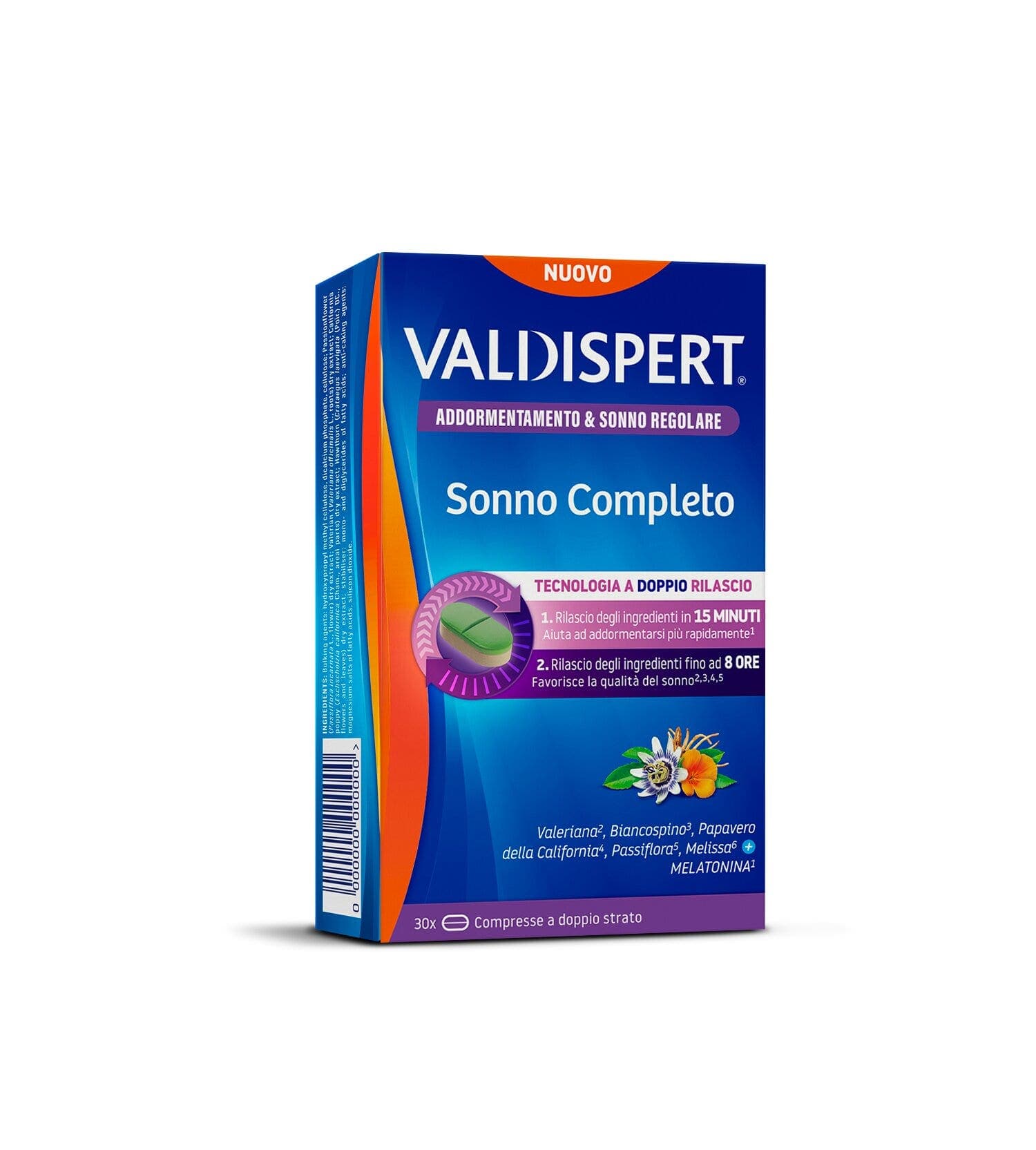 Valdispert Kompletter Schlaf – 30 compresse