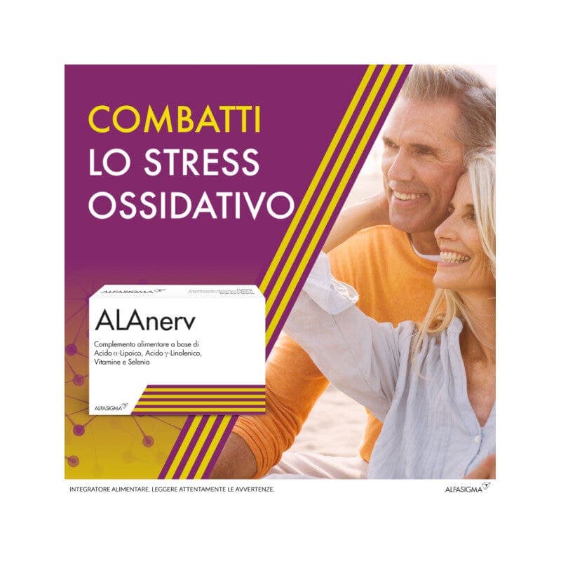 Alanerv Alim 920 mg Acido alfa lipoico + Selenio – 20 capsule