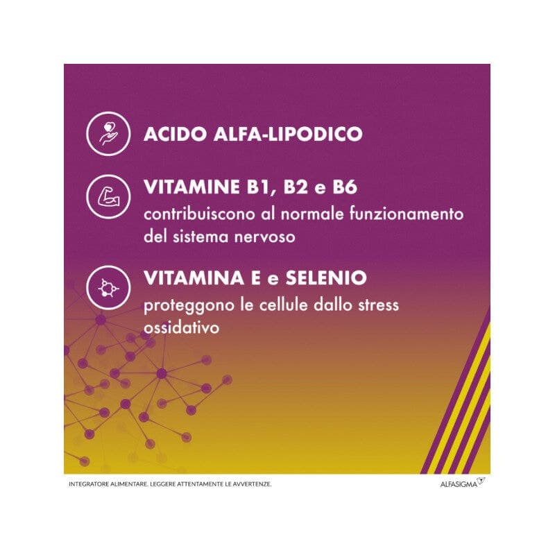 Alanerv Alim 920 mg Acido alfa lipoico + Selenio – 20 capsule