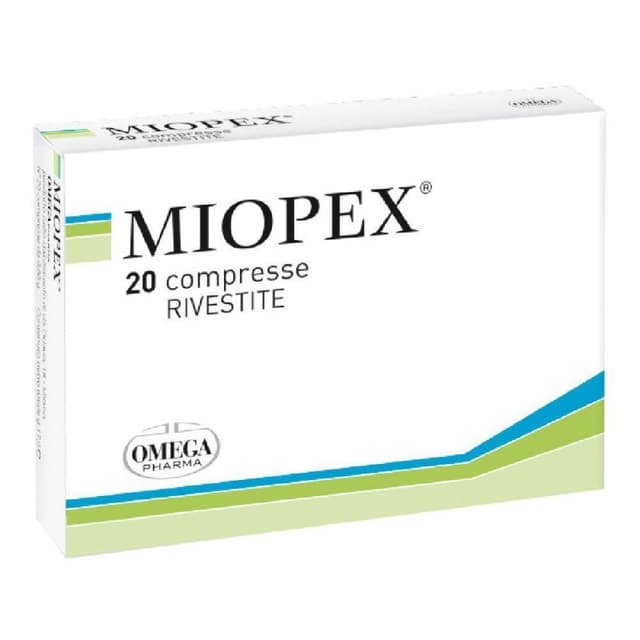 Miopex Luteina + Zinco – 20 compresse per la vista