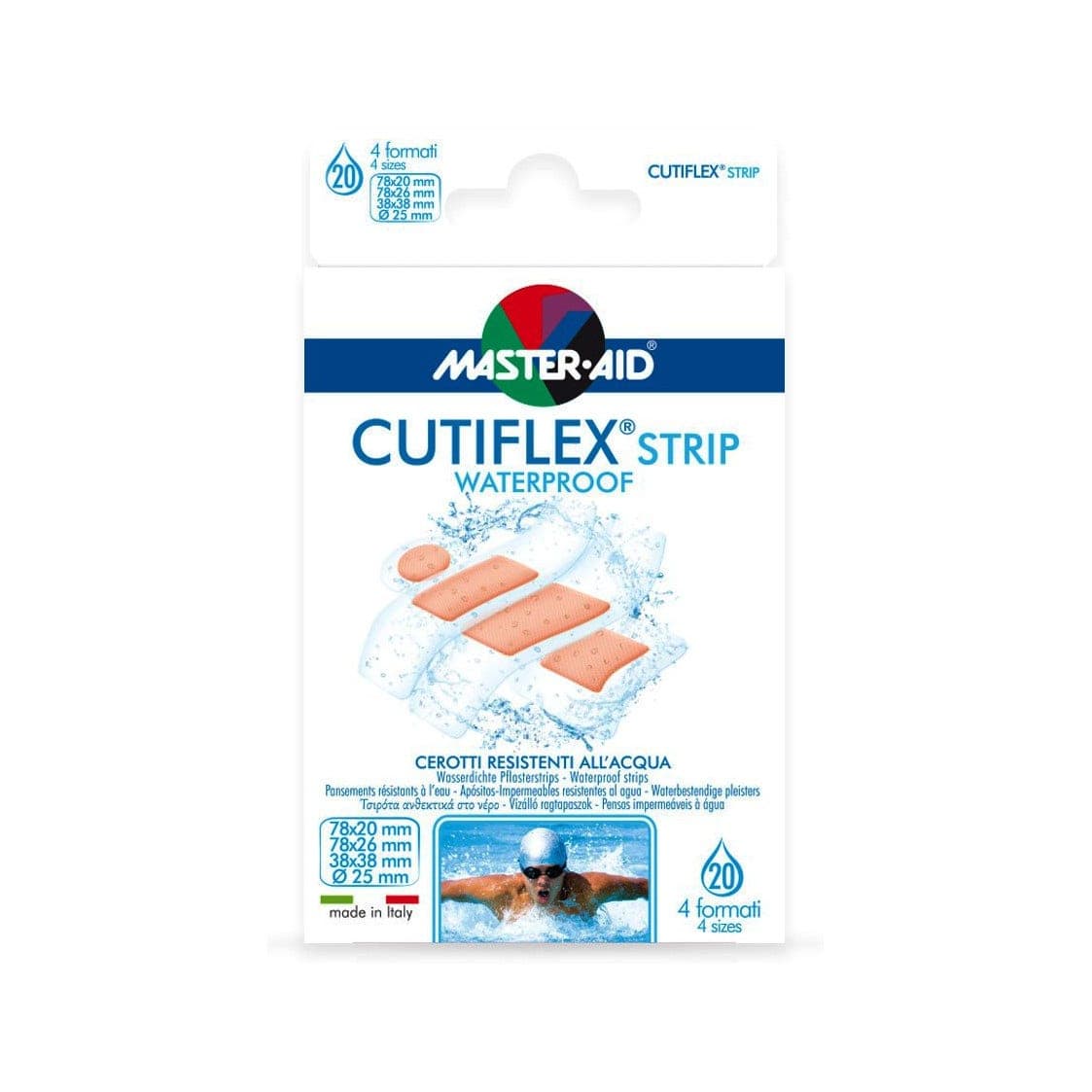 Cutiflex – Strisce 20 pezzi in 4 formati