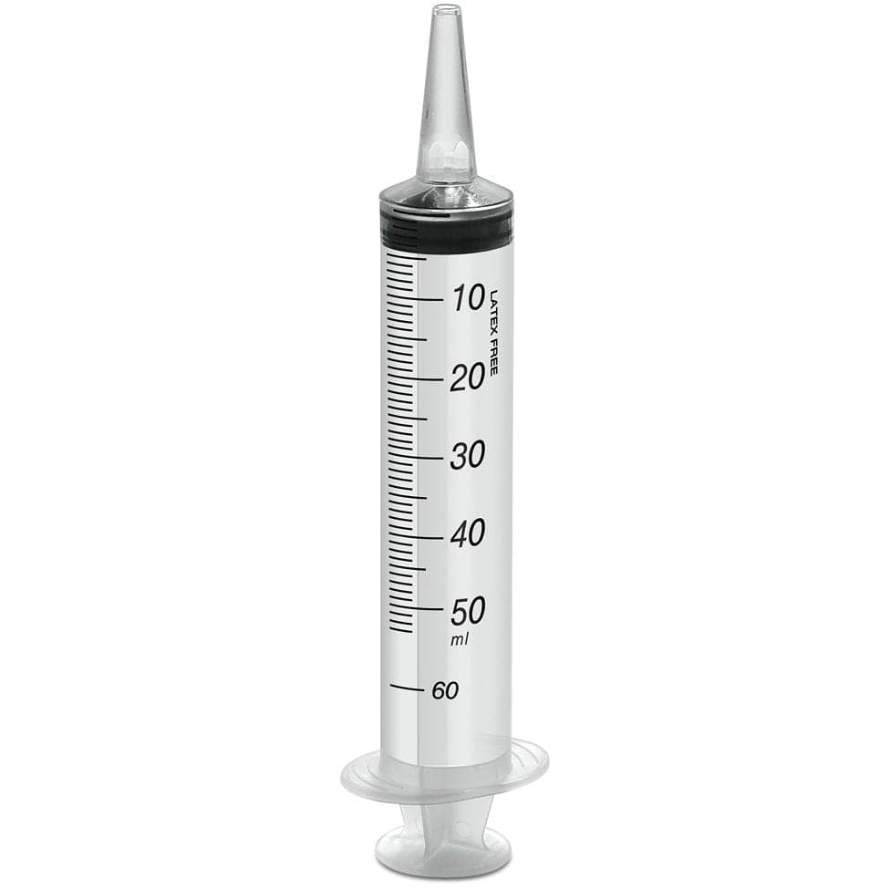 Siringa monouso 50-60 ml con cono catetere, 1 pezzo