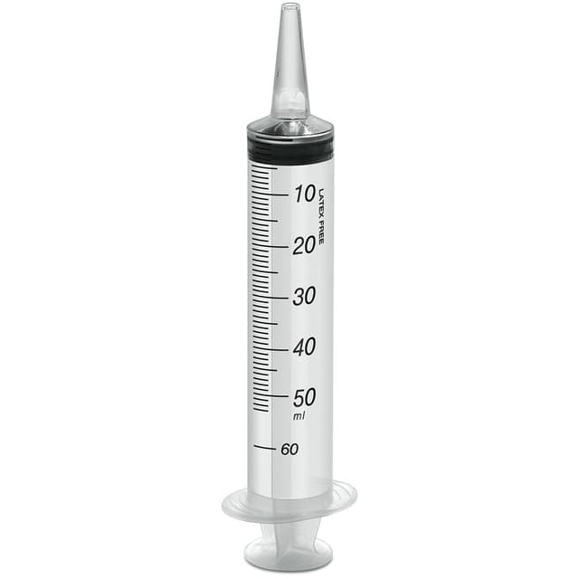 Safety Siringa monouso 50-60 ml con cono catetere, 1 pezzo