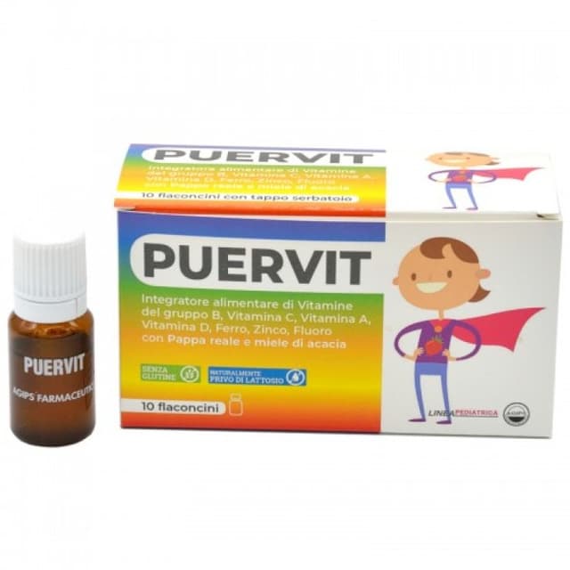 Puervit Integratore Ferro + Zinco – 10 flaconcini