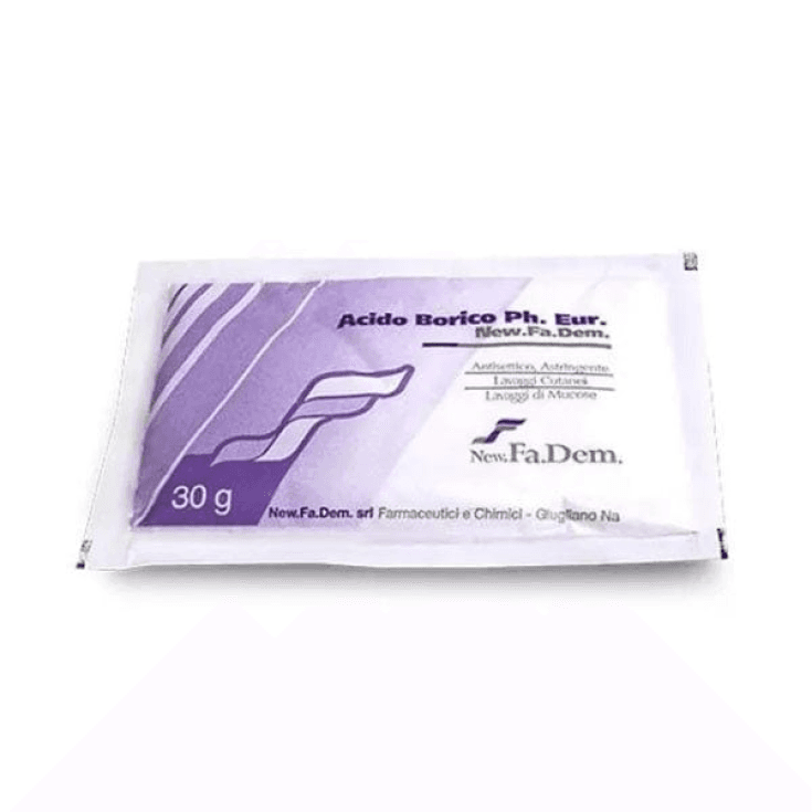 Borsäure Pulver 30 g – FADEM Dermatologisches Produkt