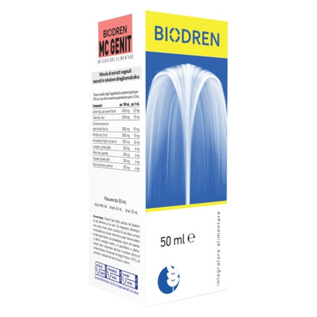 Biodren Genit Gocce – 50 ml Integratore Alimentare