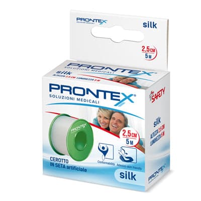 Prontex Cer Silk Roc Seta – 5 cerotti da 2,5 cm