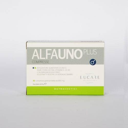 Alfauno Plus Integratore Serenoa repens + L-metionina – 36 compresse gastroprotette