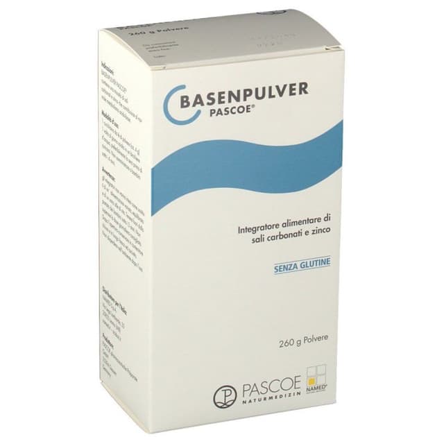 Basenpulver Pascoe Zinco + Magnesio – 260 g