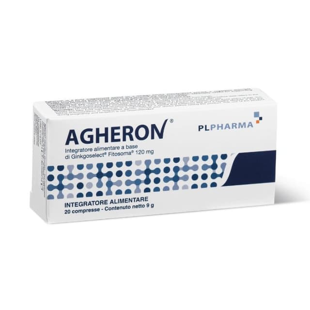 Agheron Integratore Ginkgo biloba – 20 compresse