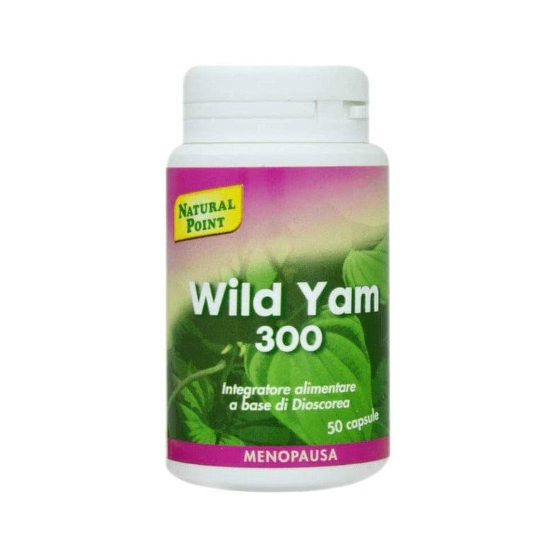 Natural Point Wild Yam 300 mg, 20% Diosgenina – 50 capsule