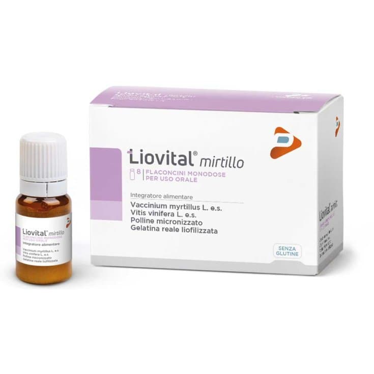 Liovital Mirtillo – 8 flaconcini