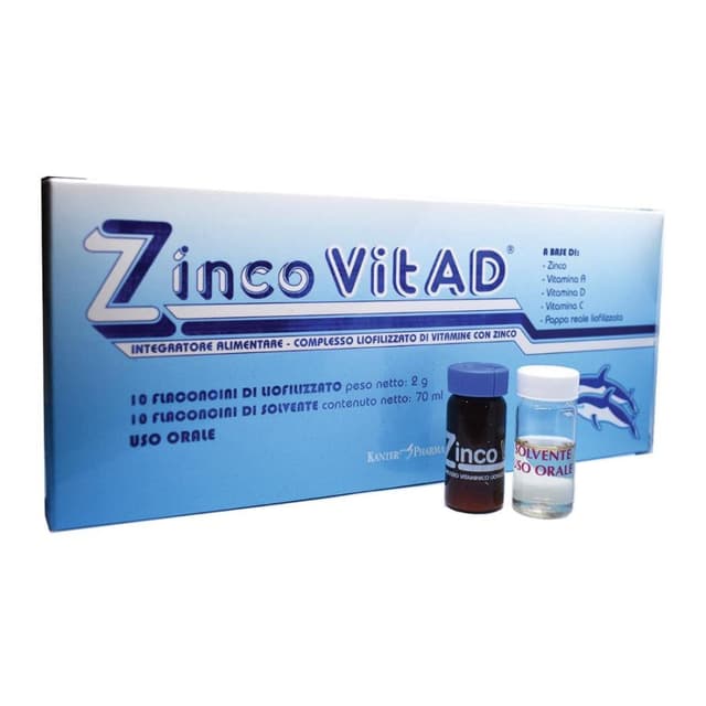 Zincovit AD Zinco + Vitamina D – 10 fiale