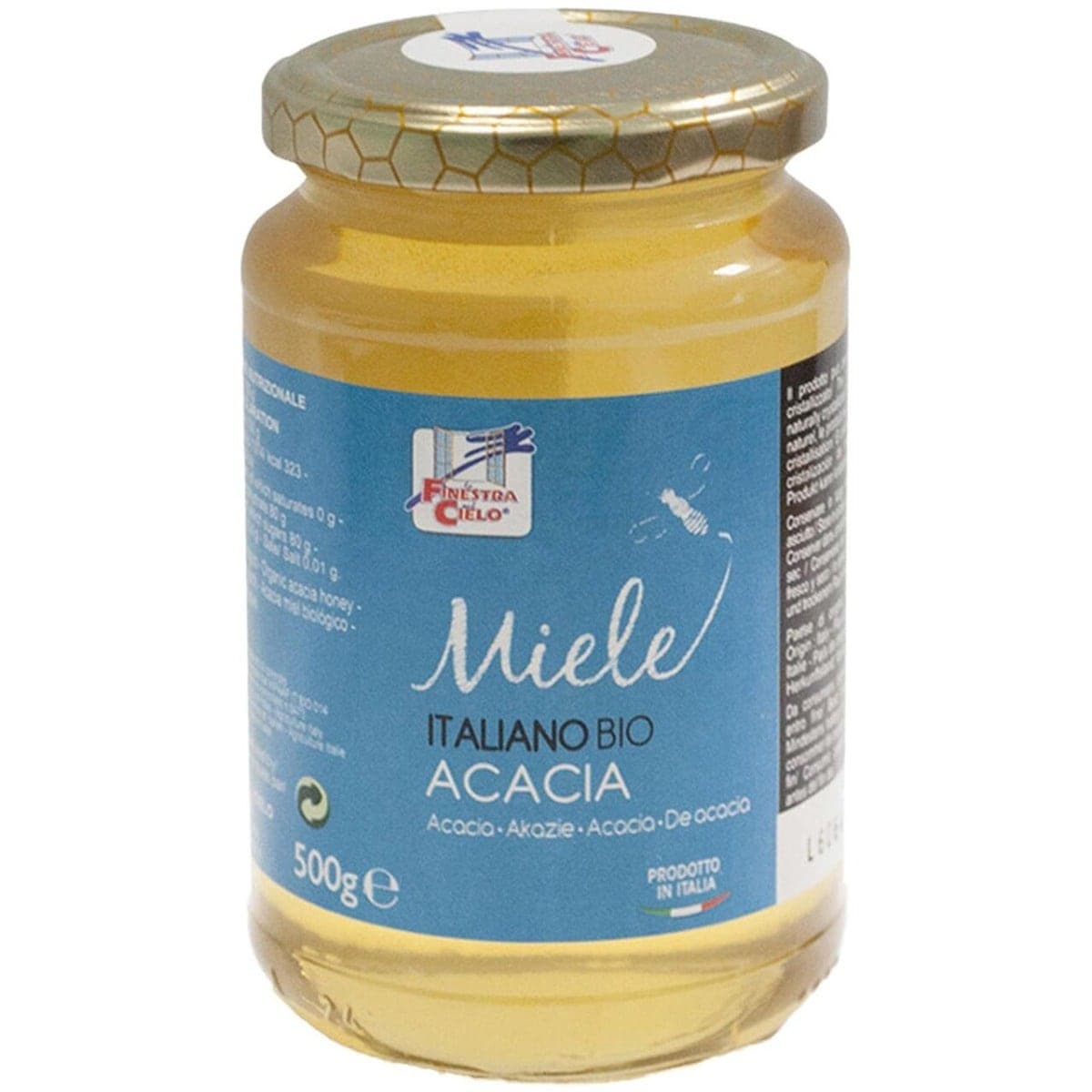 Miele d'Acacia – 500 g con finestra