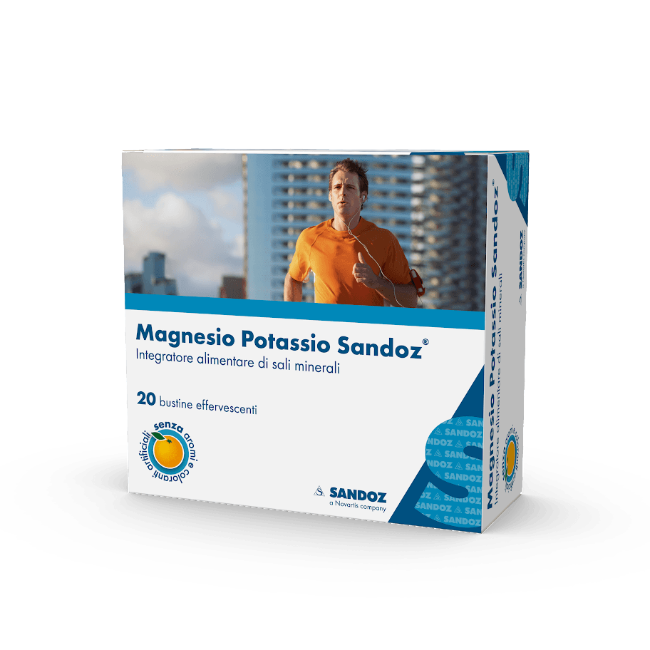Magnesio Potassio Sandoz – 20 Beutel