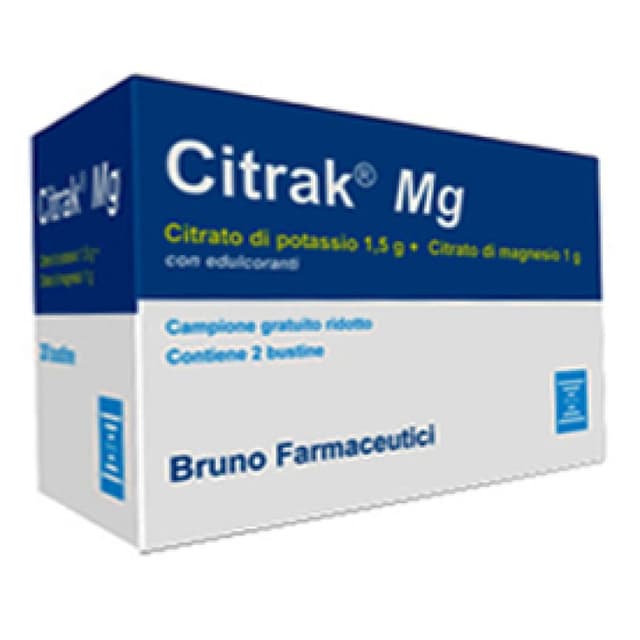Citrak-Mg Magnesio – Integratore alimentare, 20 bustine