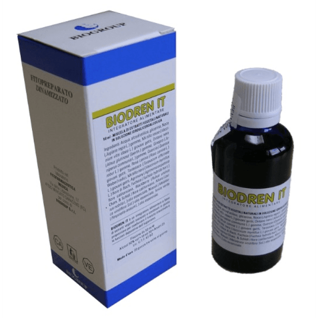 Biodren IT Mirtillo rosso + Mirtillo – 50 ml gocce