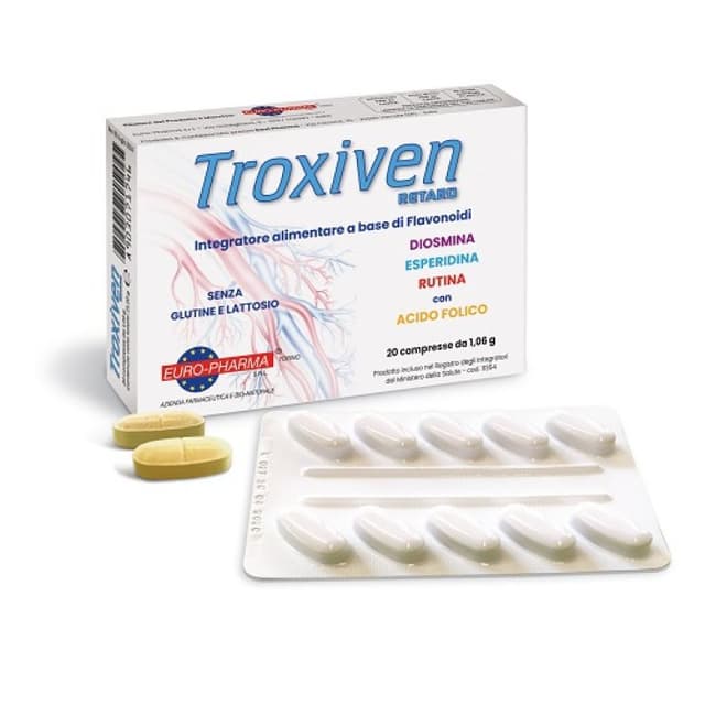 Troxiven Integratore Diosmina 300 mg + Esperidina – 20 compresse