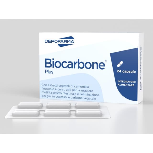 BioCarbone Plus Finocchio – 24 capsule