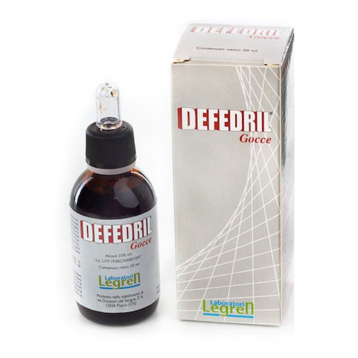 Defedril Gocce – 50 ml Legrenzi