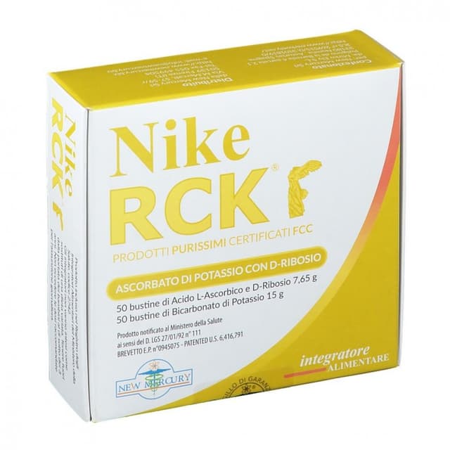 Nike RCK Ascorbato K+Ribosio Vitamina C + Potassio – 100 bustine