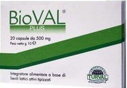 Bioval Plus Integ Fermenti lattici probiotici – 20 capsule
