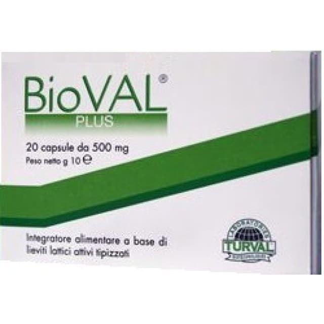 Bioval Plus Integratore Fermenti lattici probiotici – 20 capsule