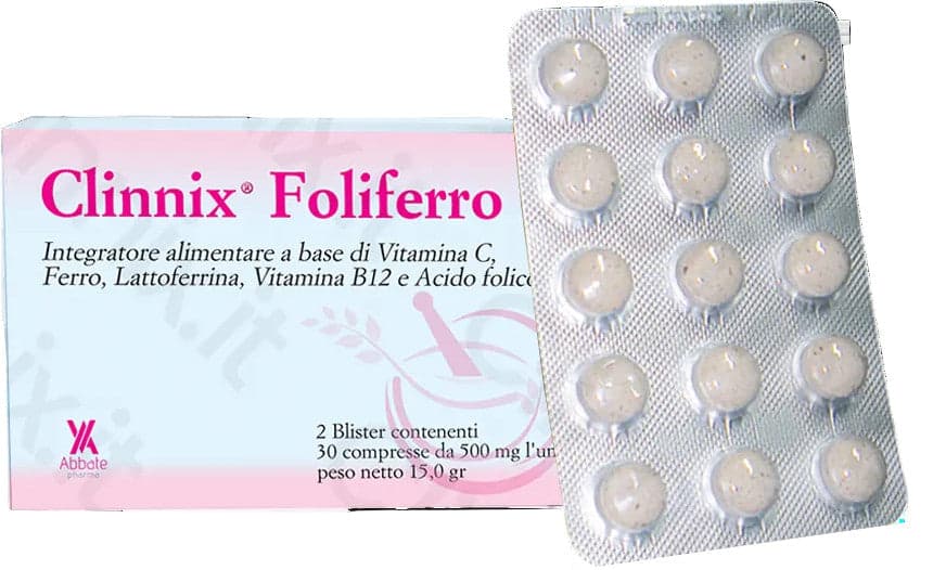 Clinnix-Foliferro – 30 compresse