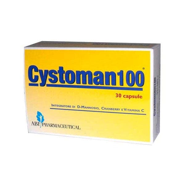 Cystoman 100 D-mannosio + Mirtillo rosso – 30 capsule da 270 mg